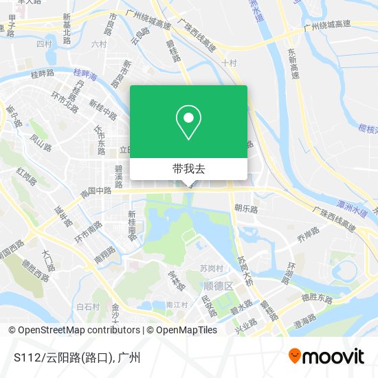 S112/云阳路(路口)地图