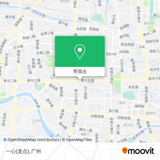 一心(龙点)地图