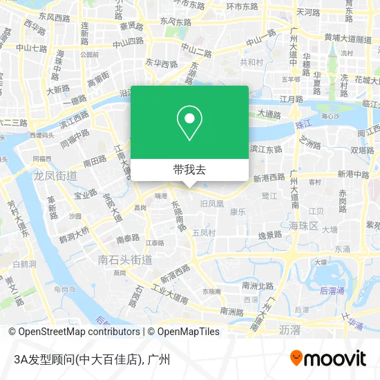 3A发型顾问(中大百佳店)地图