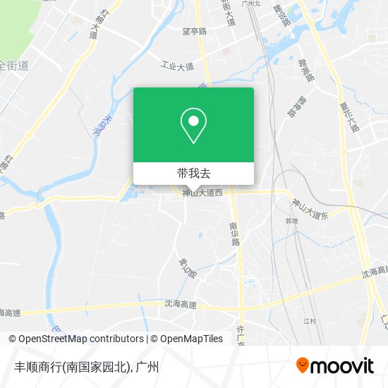 丰顺商行(南国家园北)地图