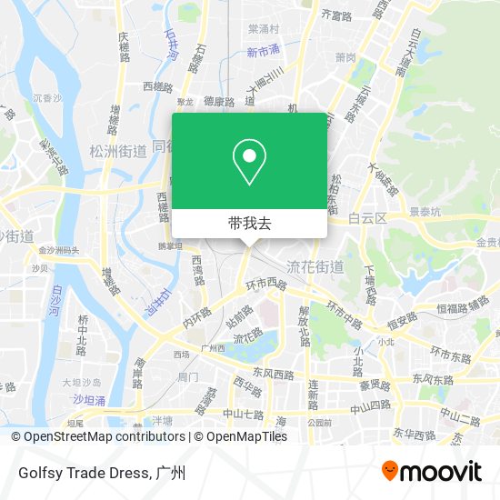 Golfsy Trade Dress地图