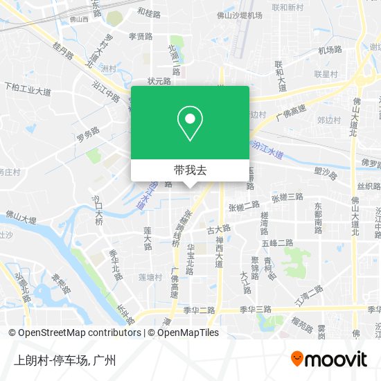 上朗村-停车场地图