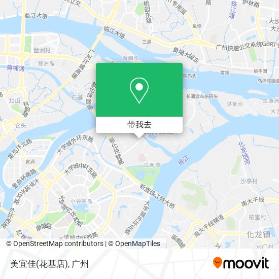美宜佳(花基店)地图