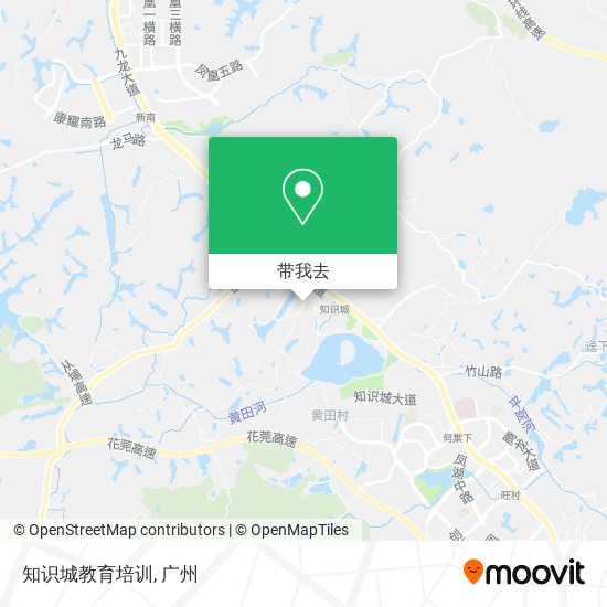 知识城教育培训地图