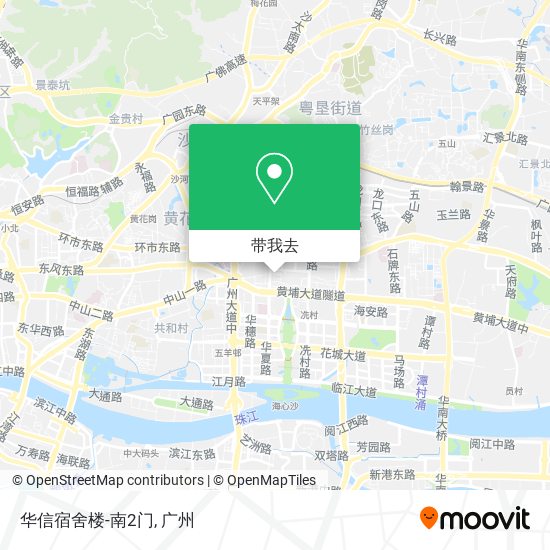 华信宿舍楼-南2门地图