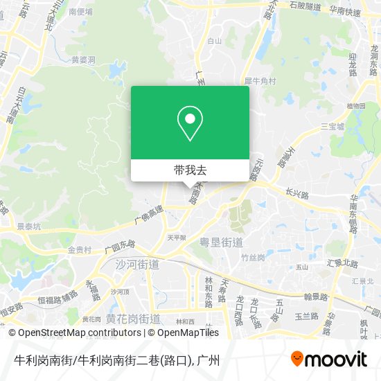 牛利岗南街/牛利岗南街二巷(路口)地图