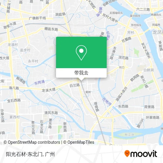 阳光石材-东北门地图