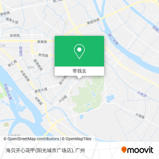 海贝开心花甲(阳光城市广场店)地图