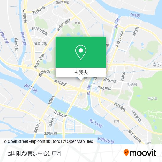 七田阳光(南沙中心)地图