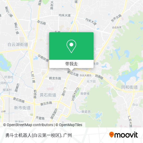 勇斗士机器人(白云第一校区)地图