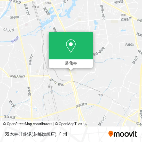 双木林硅藻泥(花都旗舰店)地图