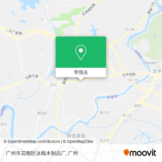 广州市花都区泳顺木制品厂地图
