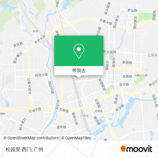 松园里-西门地图