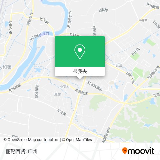 丽翔百货地图