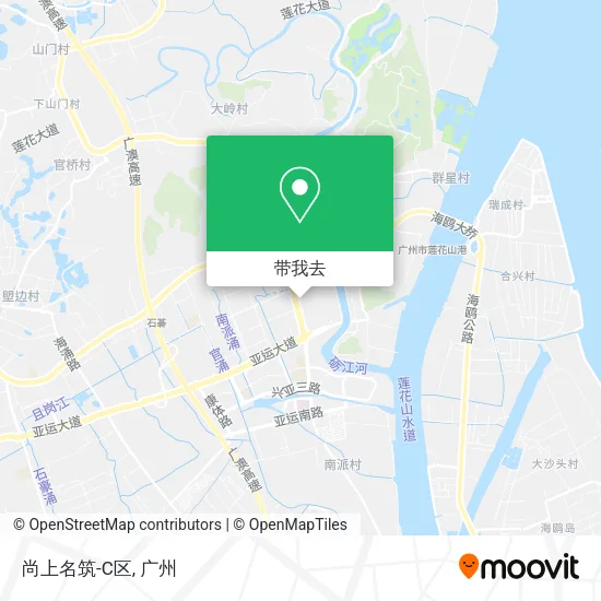 尚上名筑-C区地图