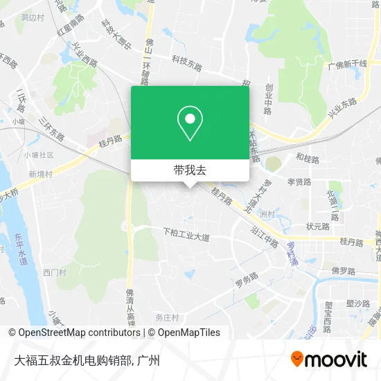 大福五叔金机电购销部地图