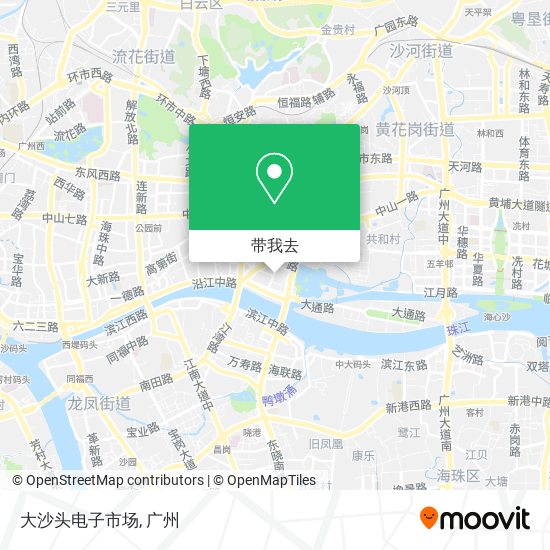大沙头电子市场地图