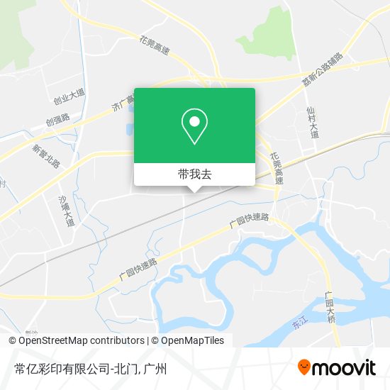 常亿彩印有限公司-北门地图