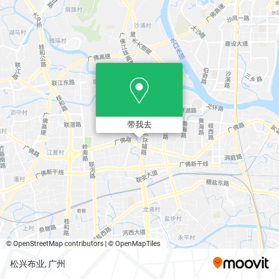 松兴布业地图
