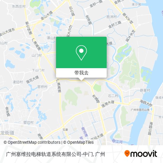 广州塞维拉电梯轨道系统有限公司-中门地图