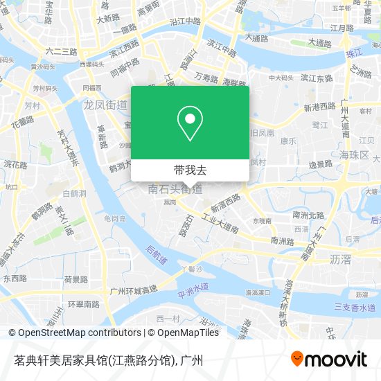 茗典轩美居家具馆(江燕路分馆)地图
