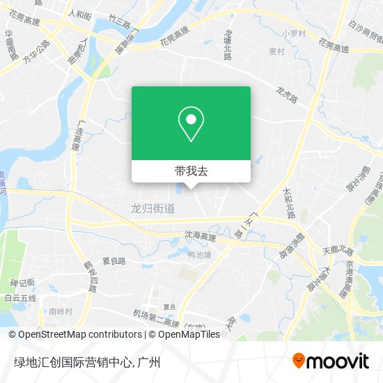 绿地汇创国际营销中心地图