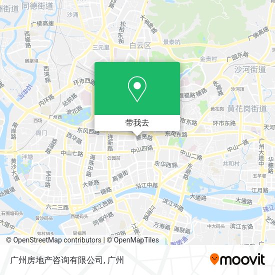 广州房地产咨询有限公司地图