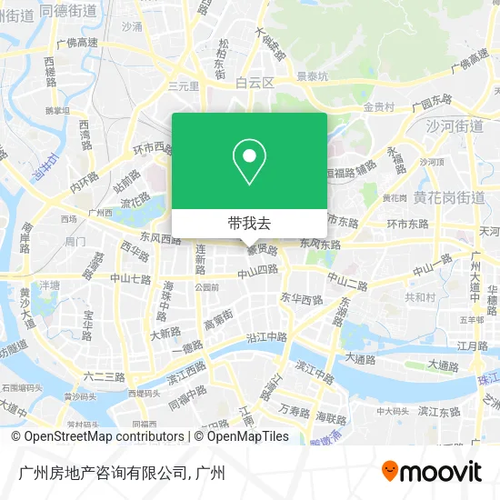 广州房地产咨询有限公司地图