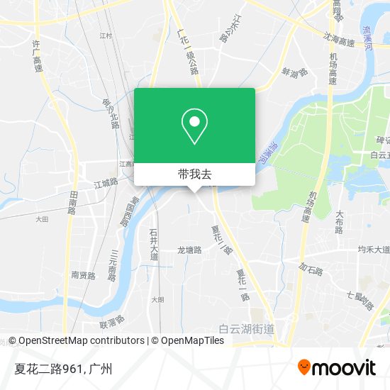 夏花二路961地图