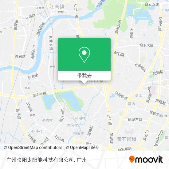 广州映阳太阳能科技有限公司地图