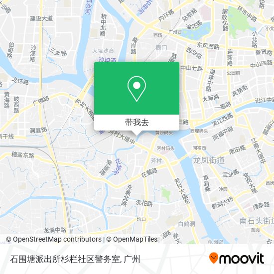 石围塘派出所杉栏社区警务室地图