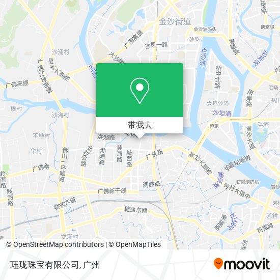 珏珑珠宝有限公司地图