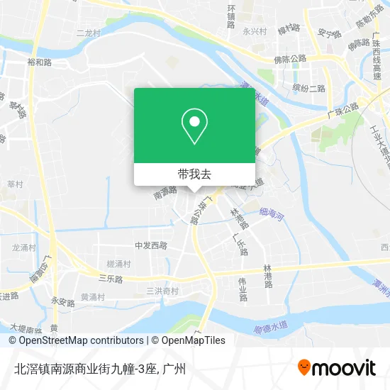 北滘镇南源商业街九幢-3座地图