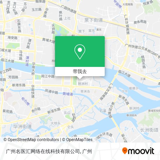广州名医汇网络在线科技有限公司地图