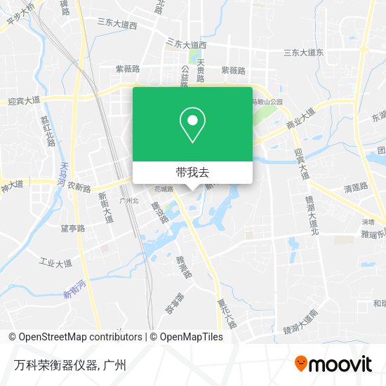 万科荣衡器仪器地图