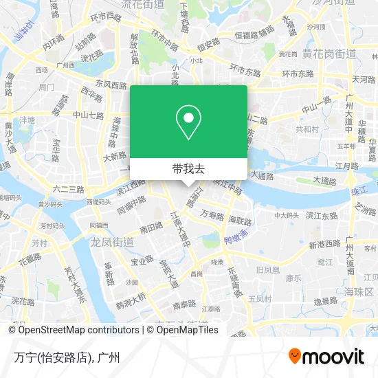 万宁(怡安路店)地图