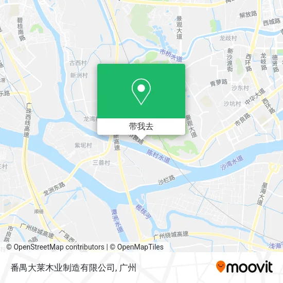 番禺大莱木业制造有限公司地图