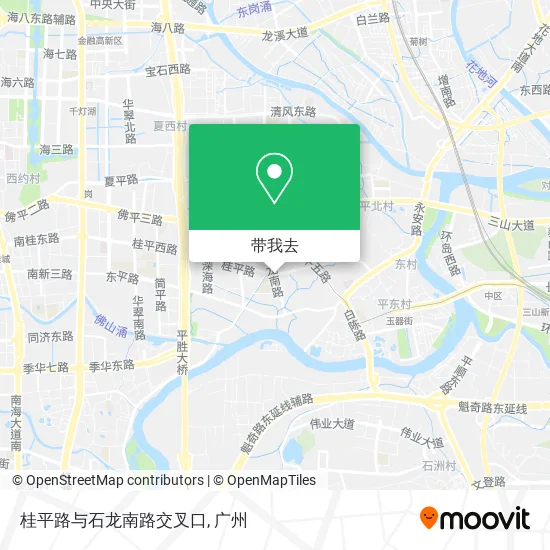 桂平路与石龙南路交叉口地图