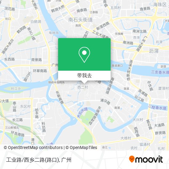 工业路/西乡二路(路口)地图