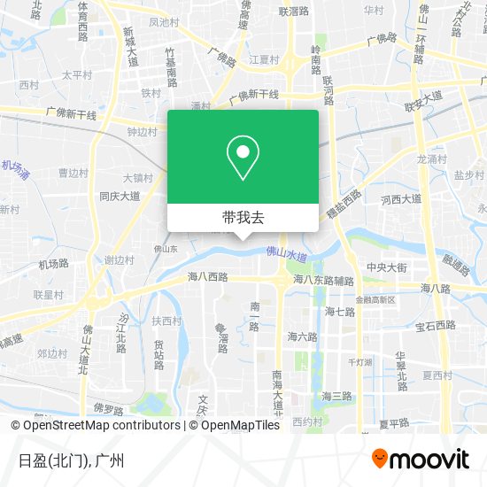 日盈(北门)地图