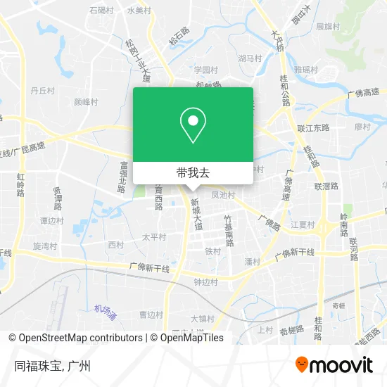 同福珠宝地图