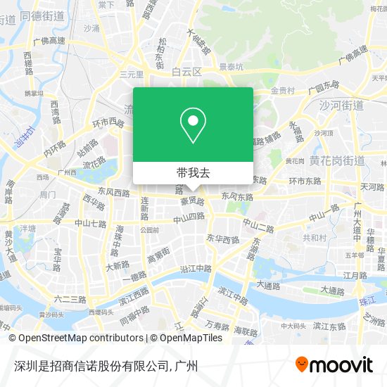 深圳是招商信诺股份有限公司地图