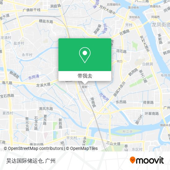 昊达国际储运仓地图