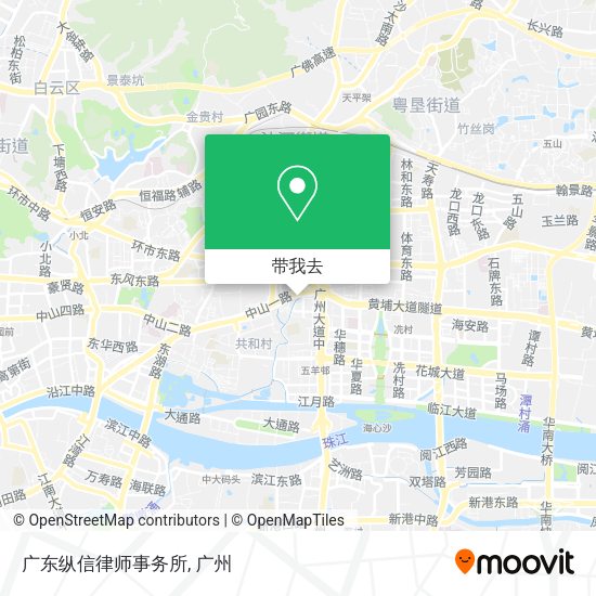 广东纵信律师事务所地图