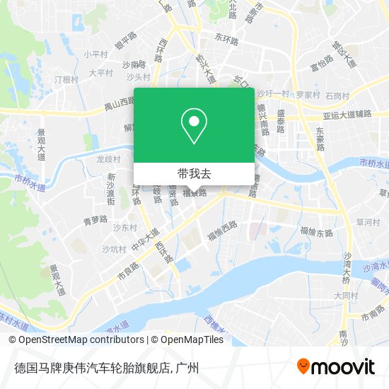 德国马牌庚伟汽车轮胎旗舰店地图