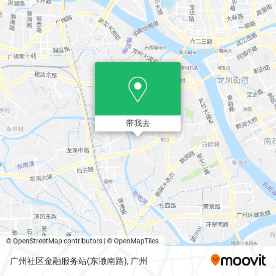 广州社区金融服务站(东漖南路)地图