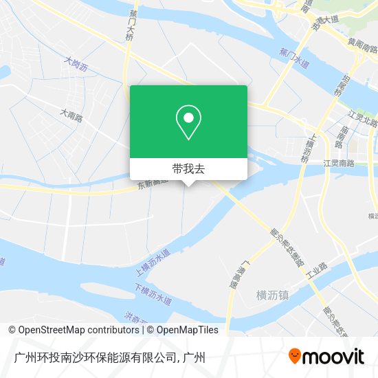广州环投南沙环保能源有限公司地图