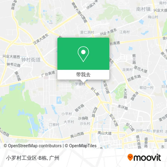 小罗村工业区-B栋地图