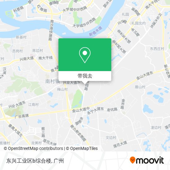 东兴工业区b综合楼地图