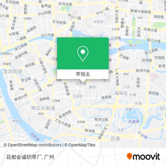花都金诚织带厂地图